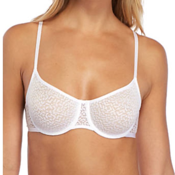DKNY Modern Lace Sheer Demi Bra - Picture 3 of 3